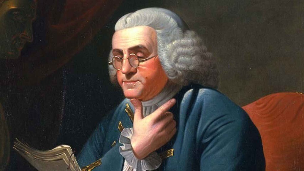 Benjamin Franklin. Lentes bifocales