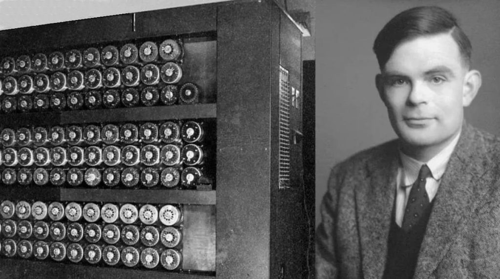 Alan Turing. Contribuyó a la Inteligencia Artificial